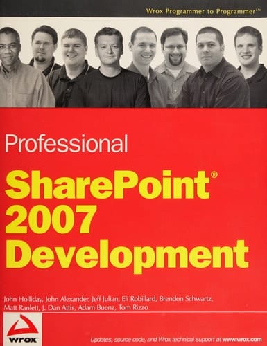 Professional SharePoint 2007 Development