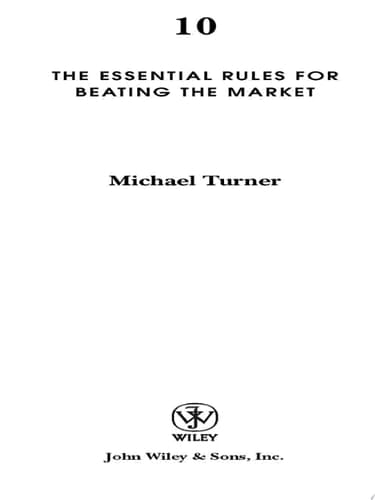 10 The Essential Rules for Beating the Market