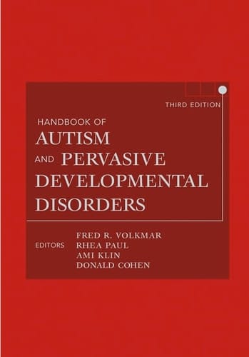 Handbook of Autism and Pervasive Developmental Disorders, Two Volume Set