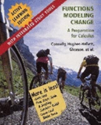 Functions of Modeling Change Active Learning Edition