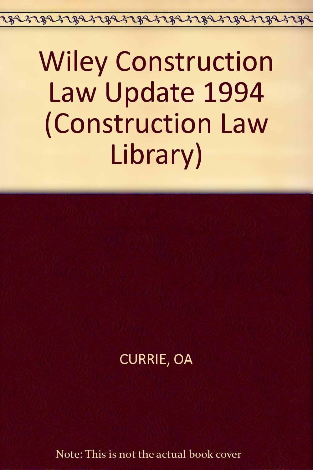 1994 Wiley Construction Law Update