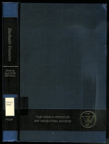 Stochastic Geometry (Wiley Series in Probability and Statistics)
