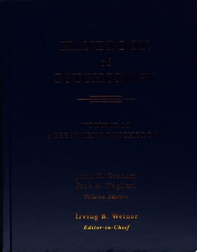Handbook of Psychology, History of Psychology