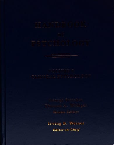 Handbook of Psychology: Clinical psychology