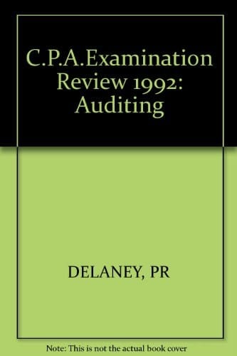 Wiley CPA Examination Review, Auditing