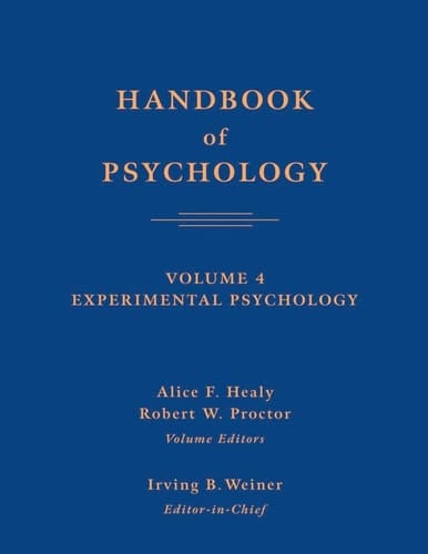 Handbook of Psychology, Experimental Psychology