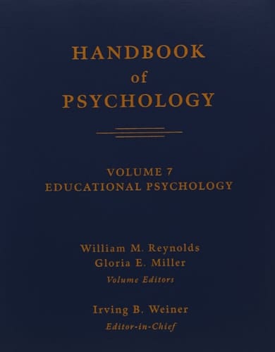 Handbook of Psychology, Educational Psychology