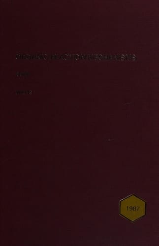 Organic Reaction Mechanisms 1987 An annual survey covering the literature dated December 1986 to November 1987