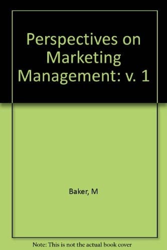 Perspectives on Marketing Management, 1991