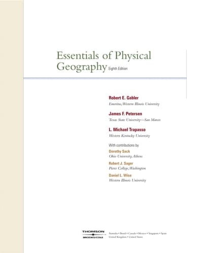 Essentials of Physical Geography