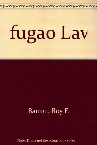 Ifugao Law.