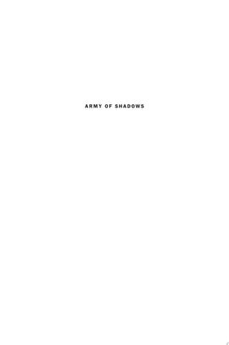 Army of Shadows Palestinian Collaboration with Zionism, 1917–1948