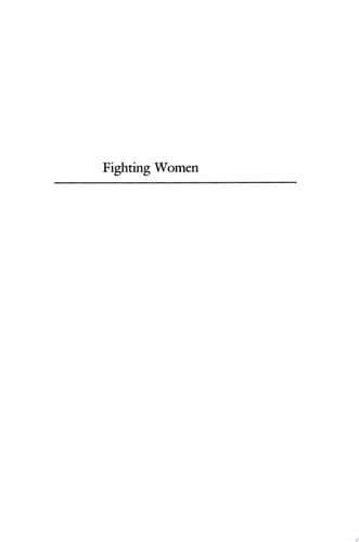 Fighting Women Anger and Aggression in Aboriginal Australia