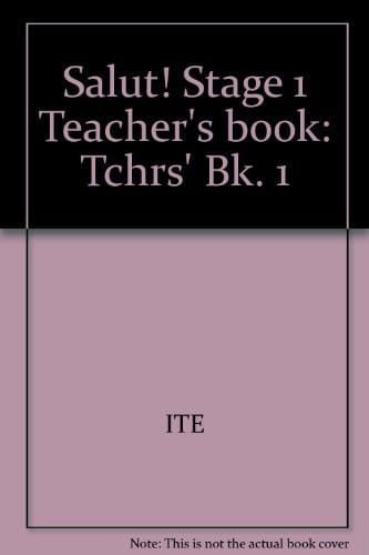 Salut! Stage 1 Teacher's book