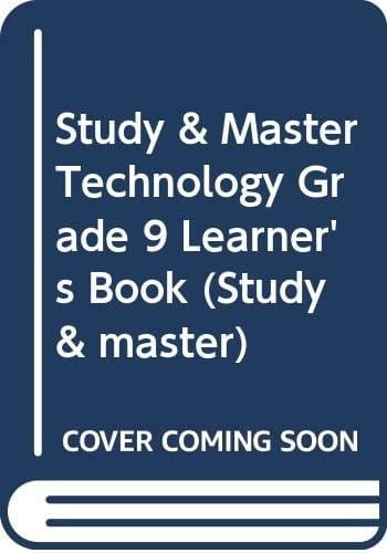 Study & Master Technology Grade 9 Learner's Book