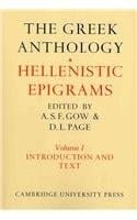 The Greek anthology Hellenistic epigrams
