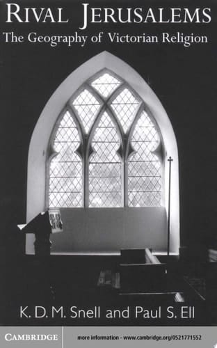 Rival Jerusalems The Geography of Victorian Religion