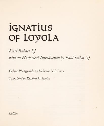 Ignatius of Loyola