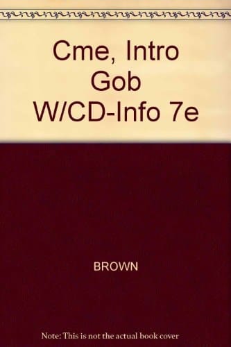 Cme, Intro Gob W/CD-Info 7e