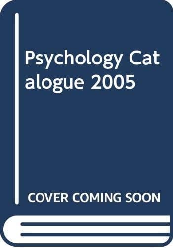 Psychology Catalog 2005