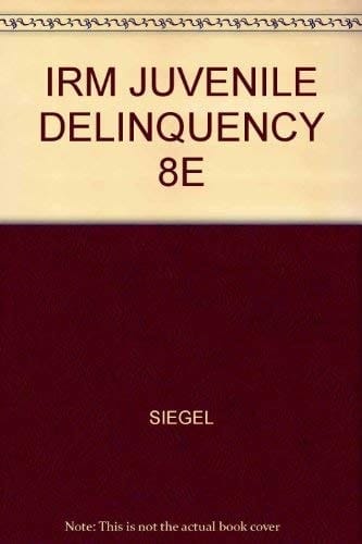 Irm Juvenile Delinquency
