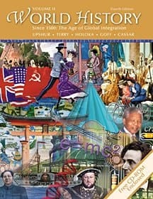 World History, Since 1500 The Age of Global Integration