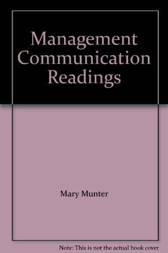 Management Communication Readings