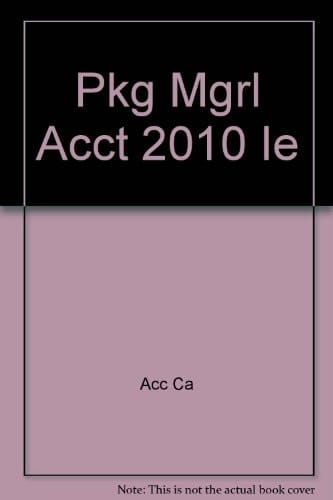 Managerial ACCT