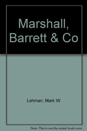 Marshall, Barrett and Co. A Word Processing Simulation