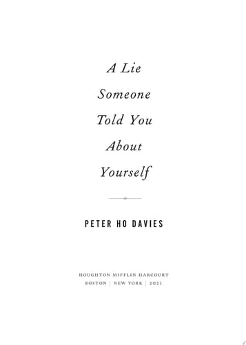A Lie Someone Told You About Yourself