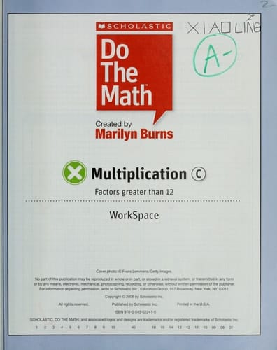 Scholastic Do the Math