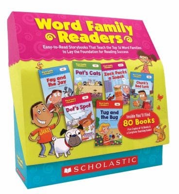 Word Family Readers Set Easytoread Storybooks That Teach The Top 16 Word Families To Lay The Foundation For Reading Success
