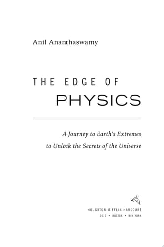 The Edge of Physics