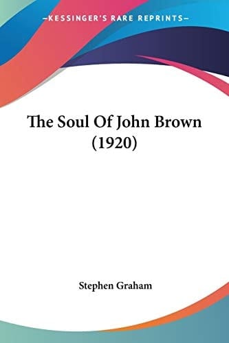 The Soul Of John Brown (1920)