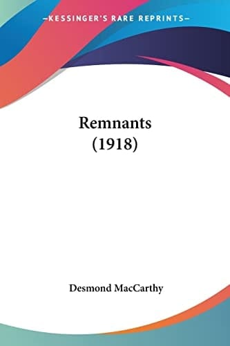 Remnants (1918)