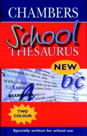 Chambers School Thesaurus