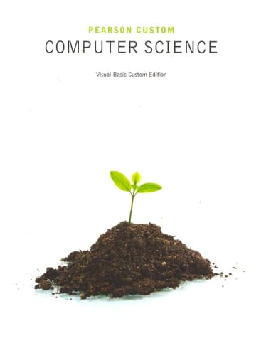 Pearson Custom Computer Science (Visual Basic Custom Edition)
