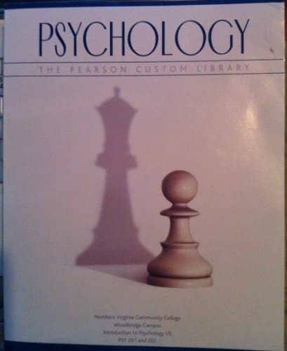 Psychology (The Pearson Custom Library)