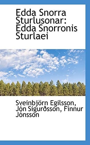 Edda Snorra Sturlusonar: Edda Snorronis Sturlaei