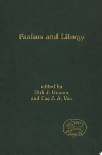 Psalms and Liturgy
