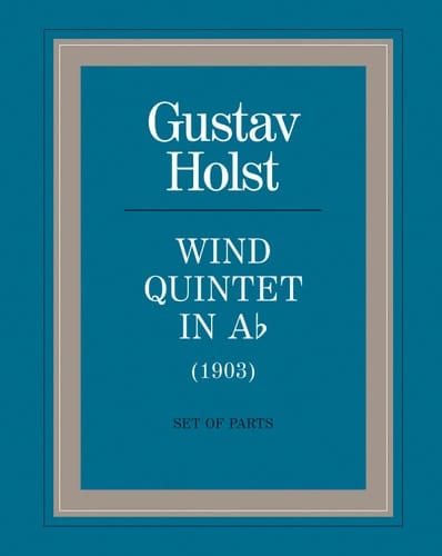 Wind quintet in AB (1903)