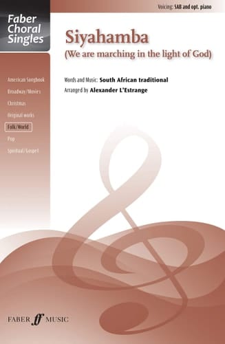 Siyahamba Sab, Choral Octavo