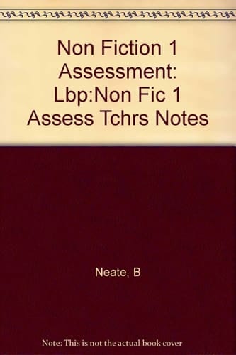 Non Fiction 1 Assessment