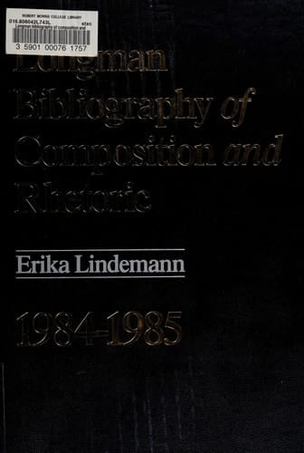 Longman Bibliography of Composition and Rhetoric, 1984-1985