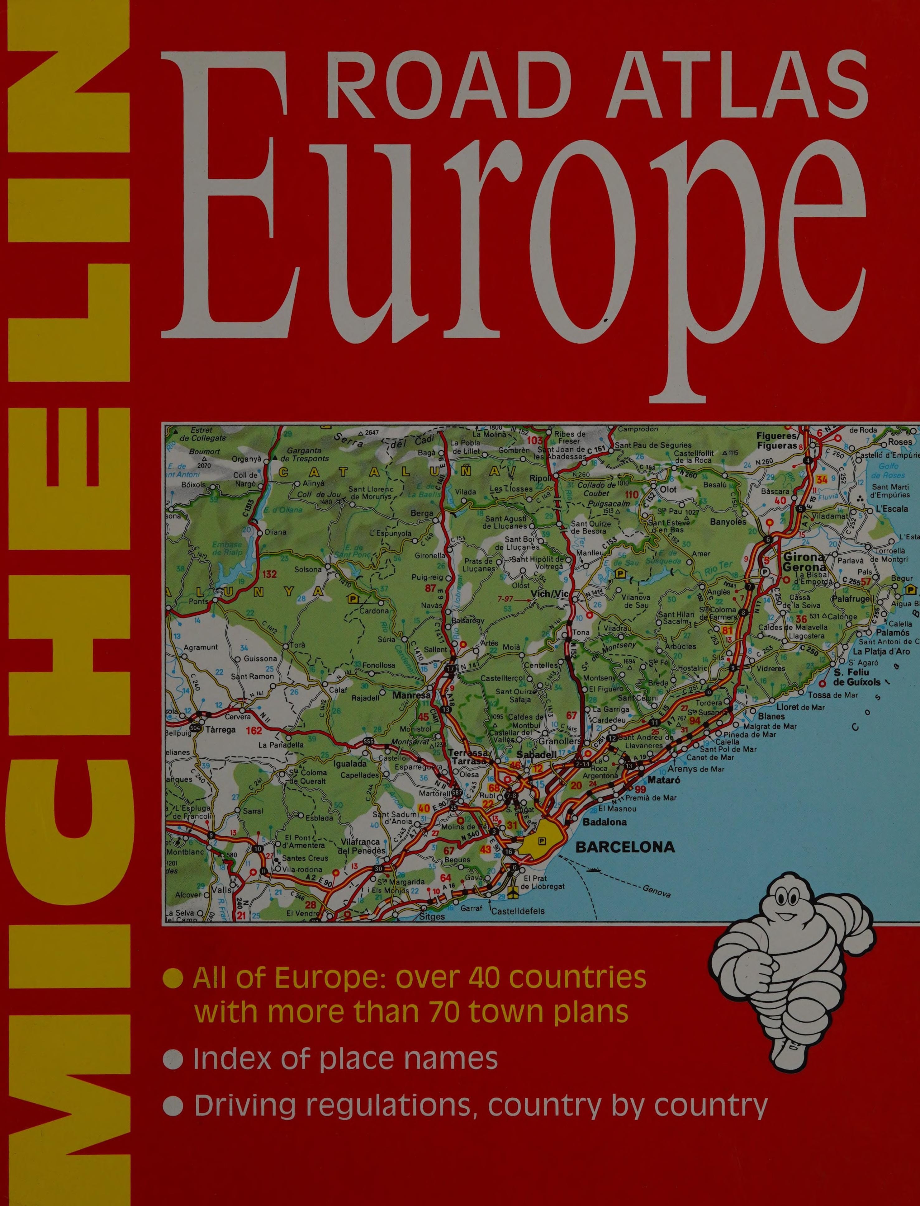 Michelin Road Atlas Europe