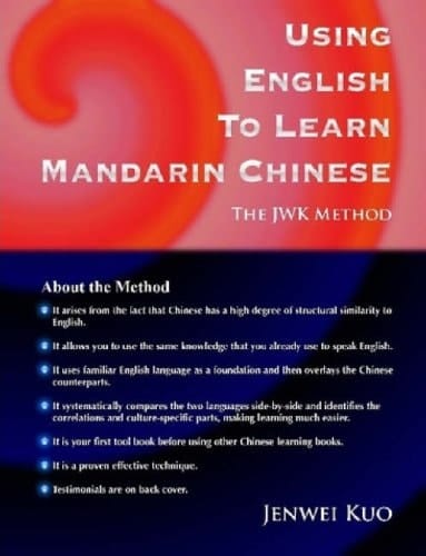 Using English to Learn Mandarin Chinese