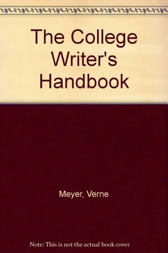 The College Writer's Handbook