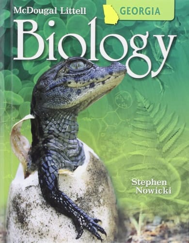 Biology Grades 9-12 McDougal Littell Biology Georgia
