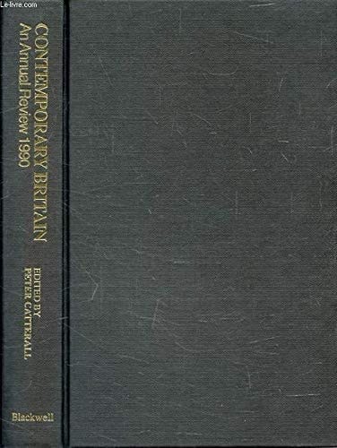 Contemporary Britain An Annual Review, 1990
