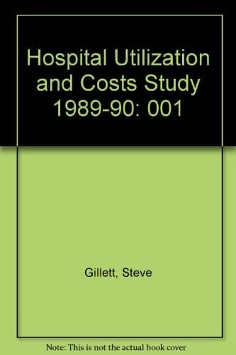 Hospital Utilisation and Costs Study, 1989-90